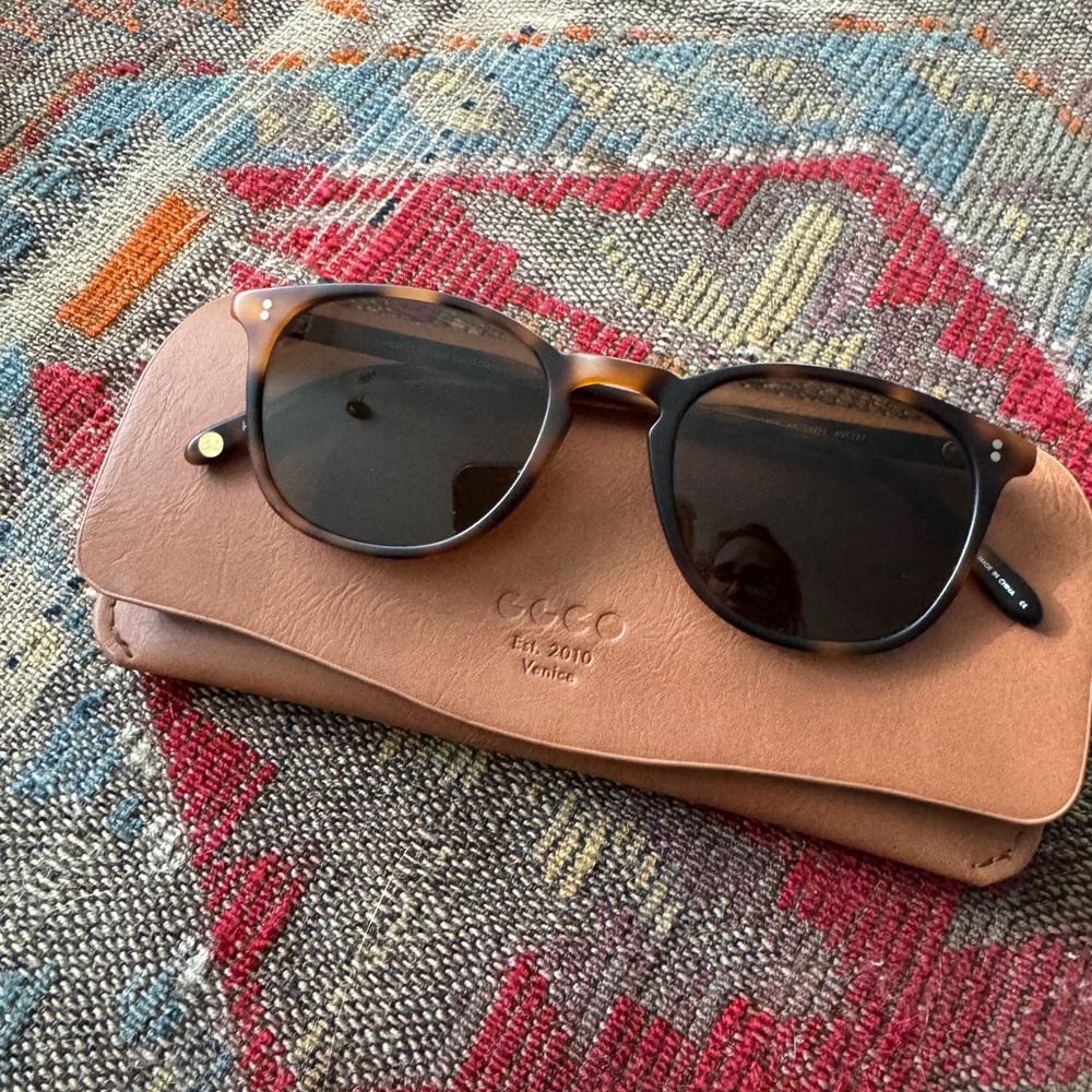 GARRETT LEIGHT Kinney Sunglasses NEW $360